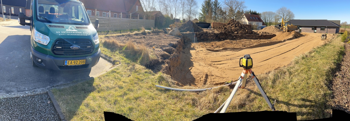 bil og sand